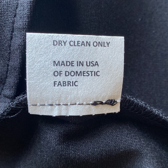 BLACK Sara Campbell Black Ponte Topper with Bow XS - Picture 6 of 11